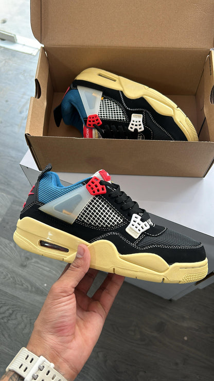 Air Jordan 4 x Union Black